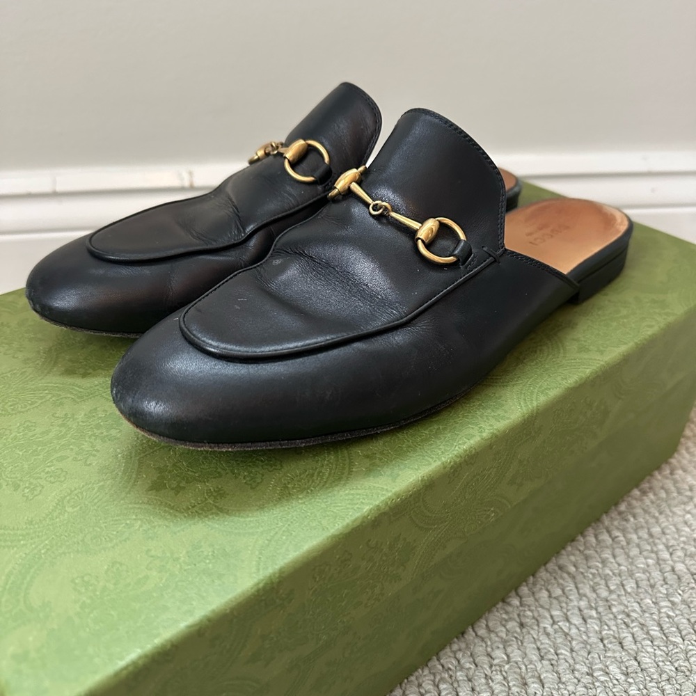 Black Gucci Women's Mules